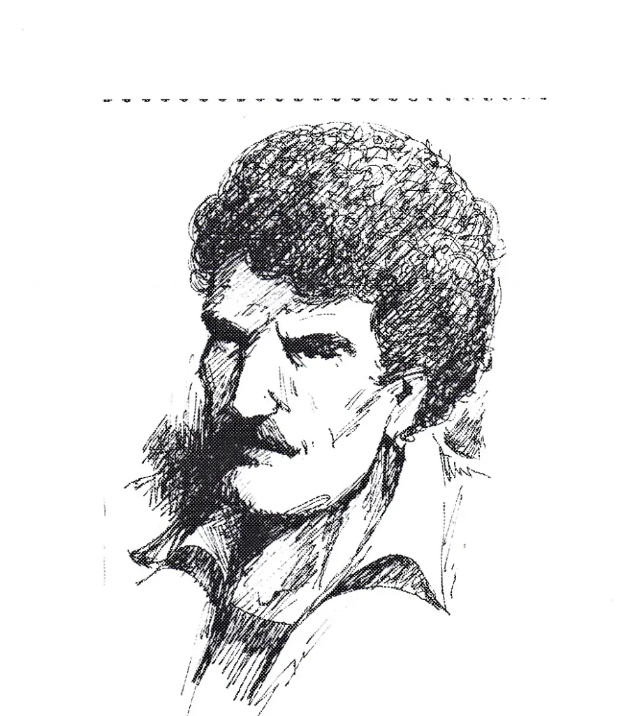 TONI CORET, DIBUJADO POR EL AUTOR