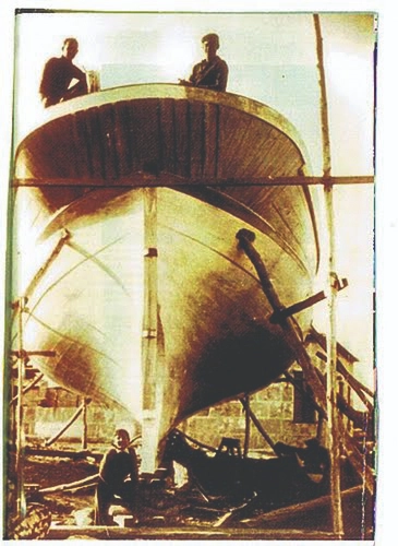 Año 1947. Construcción del Pesquero Cala Ratjada