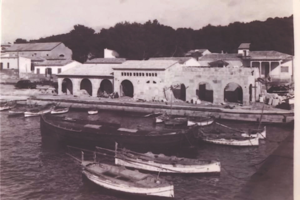 ABANS DE 1960, AL MOLL DE CALA RAJADA