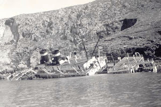 HUNDIMIENTO DE EL GOLEA CERCA DE CALA MESQUIDA